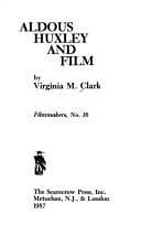 Tapa de Aldous Huxley and film