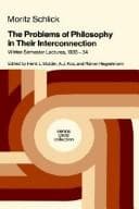 Tapa de The problems of philosophy in their interconnection