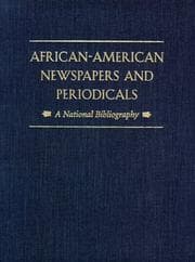 Tapa de African-American newspapers and periodicals