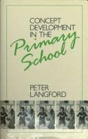 Tapa de Concept development in the primary school