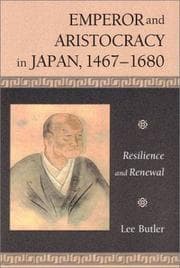 Tapa de Emperor and Aristocracy in Japan, 1467-1680
