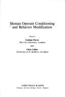 Tapa de Human operant conditioning and behavior modification