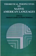 Tapa de Theoretical Perspectives on Native American Languages (SUNY series in Linguistics)