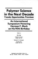 Tapa de Polymer science in the next decade