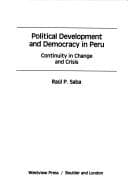 Tapa de Political development and democracy in Peru