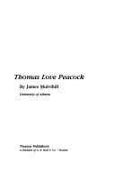 Tapa de Thomas Love Peacock