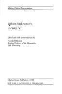 Tapa de William Shakespeare's Henry V