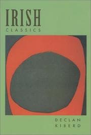 Tapa de Irish Classics (Convergences: Inventories of the Present)