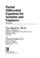 Tapa de Partial differential equations for scientists and engineers
