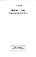 Tapa de Heinrich Böll, a German for his time