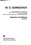 Tapa de Speeches and writings