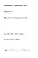 Tapa de Continuities in highland Maya social organization