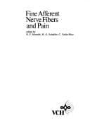 Tapa de Fine afferent nerve fibers and pain