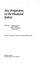 Tapa de New perspectives on the financial system