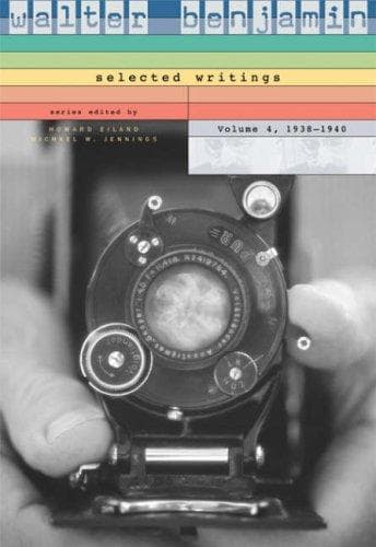Tapa de Walter Benjamin
