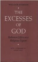 Tapa de The excesses of God