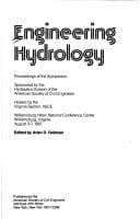 Tapa de Engineering hydrology