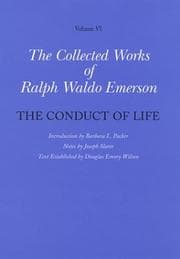 Tapa de The Collected Works of Ralph Waldo Emerson, Volume VI, The Conduct of Life (Collected Works of Ralph Waldo Emerson)
