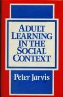 Tapa de Adult learning in the social context