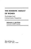 Tapa de The domestic assault of women
