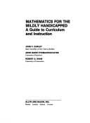 Tapa de Mathematics for the mildly handicapped