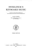 Tapa de Sweelinck's keyboard music