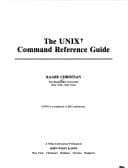 Tapa de The UNIX command reference guide