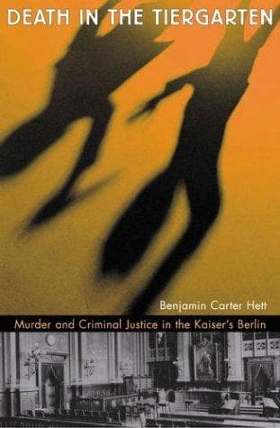 Tapa de Death in the Tiergarten