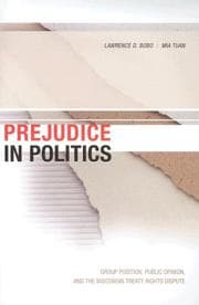Tapa de Prejudice in politics