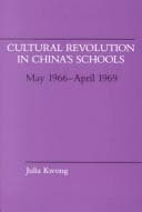 Tapa de Cultural revolution in China's schools, May 1966-April 1969