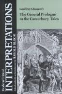 Tapa de Geoffrey Chaucer's The general prologue to the Canterbury tales