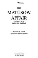 Tapa de The Matusow affair