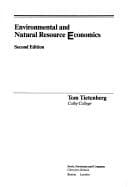 Tapa de Environmental and natural resource economics