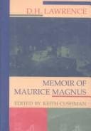 Tapa de Memoir of Maurice Magnus