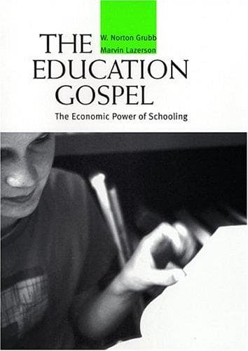 Tapa de The Education Gospel