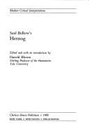 Tapa de Saul Bellow's Herzog