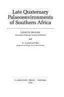 Tapa de Late Quaternary palaeoenvironments of southern Africa