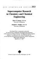 Tapa de Supercomputer research in chemistry and chemical engineering