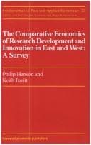 Tapa de The comparative economics of research development and innovation in East and West
