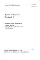 Tapa de William Shakespeare's Richard II