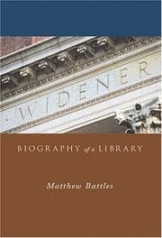 Tapa de Widener