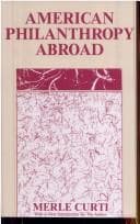 Tapa de American philanthropy abroad