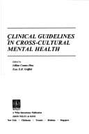 Tapa de Clinical guidelines in cross-cultural mental health