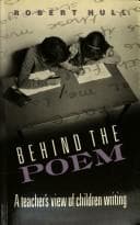 Tapa de Behind the poem