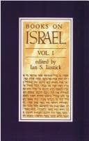 Tapa de Books on Israel