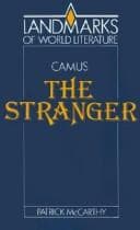 Tapa de Albert Camus, The stranger