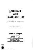 Tapa de Language and language use
