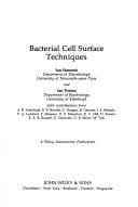 Tapa de Bacterial cell surface techniques