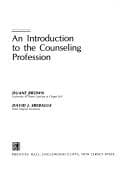 Tapa de An introduction to the counseling profession
