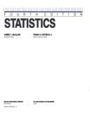 Tapa de Statistics